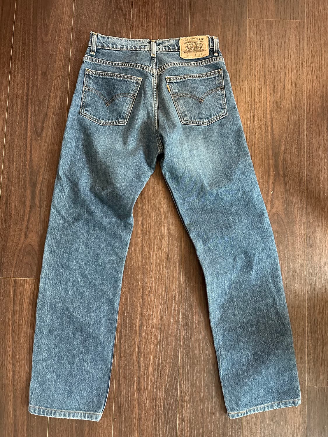 리바이스 607 30x34 오렌지 블랭크탭 상품이미지2