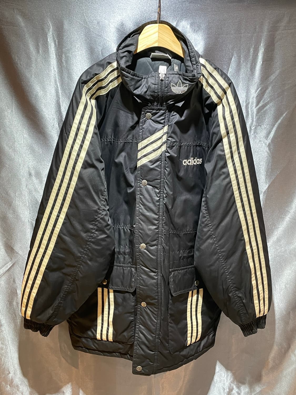 L 아디다스 올드스쿨 파이어버드 빅로고 삼선 자켓 상품이미지3