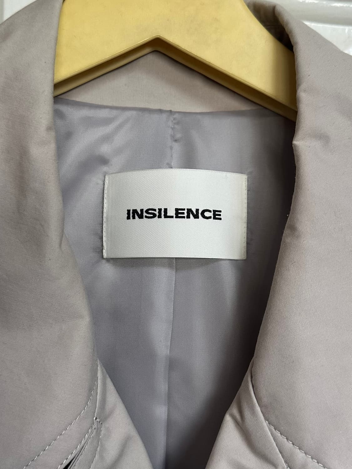 INSILENCE 트렌치 코트 상품이미지3