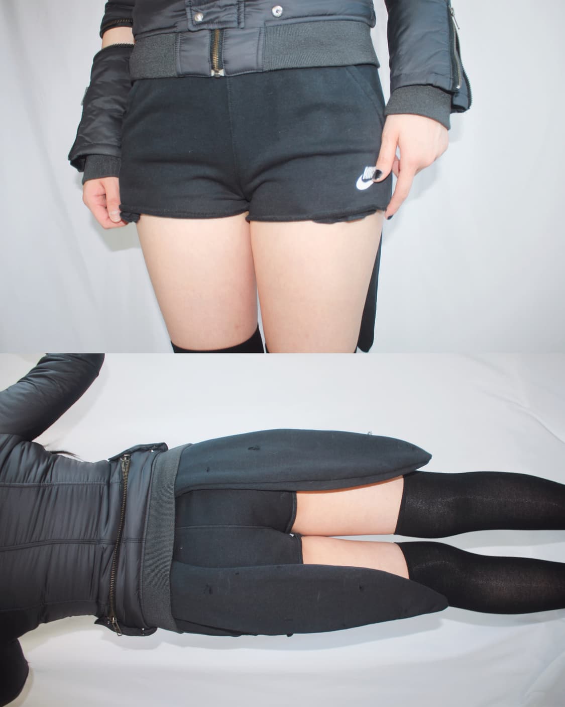 Nike B-EAR distressed training shorts 상품이미지7