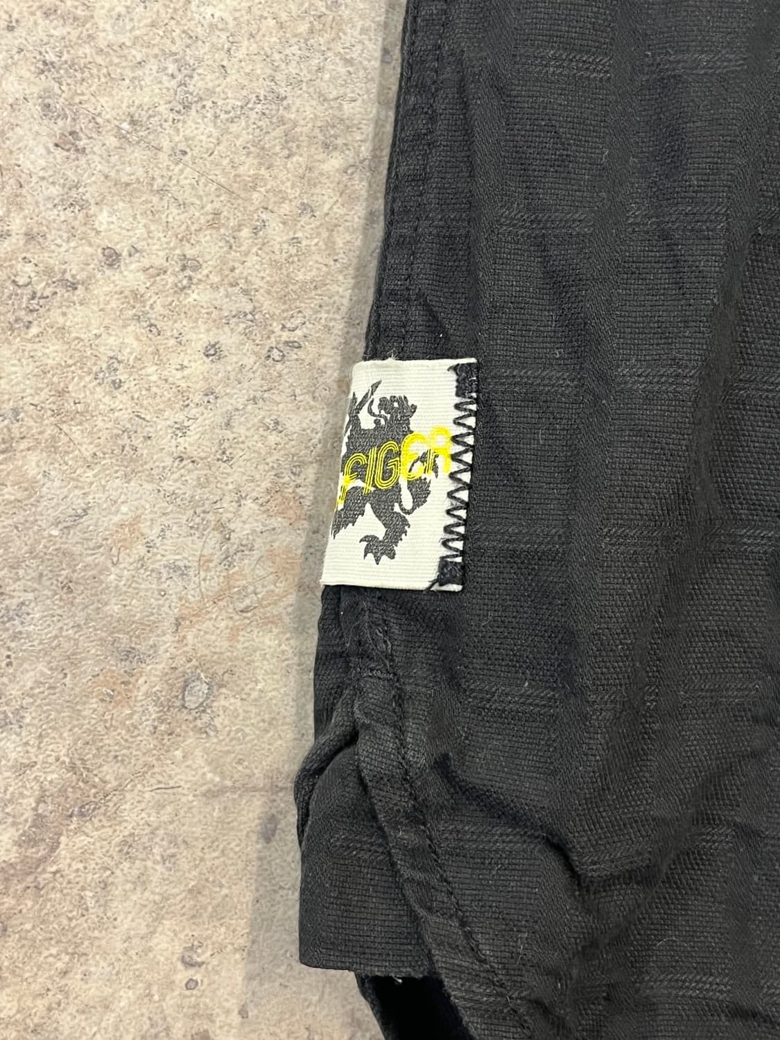 타미힐피거 반팔 셔츠 블랙 XL #csz3574 상품이미지6