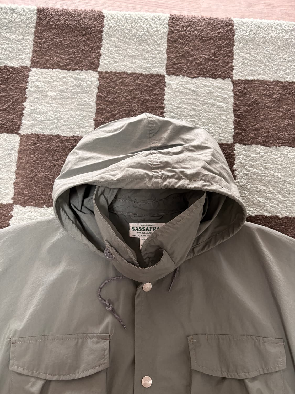 sassafras digs crew jacket gray M 상품이미지4