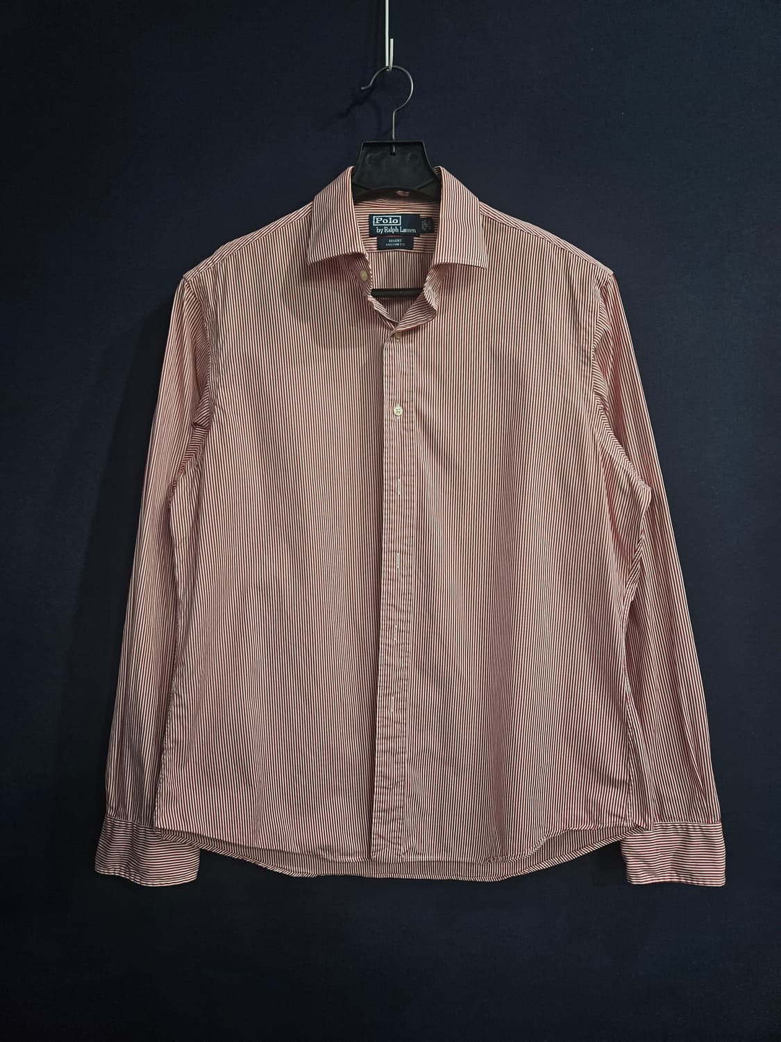 폴로 랄프로렌 스트라이프 줄무늬 남성 110 긴팔셔츠  상품이미지1