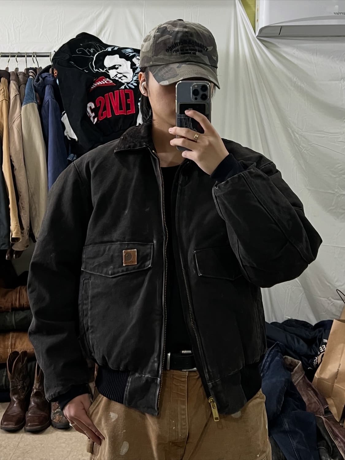 칼하트 J165 워크 자켓 상품이미지3