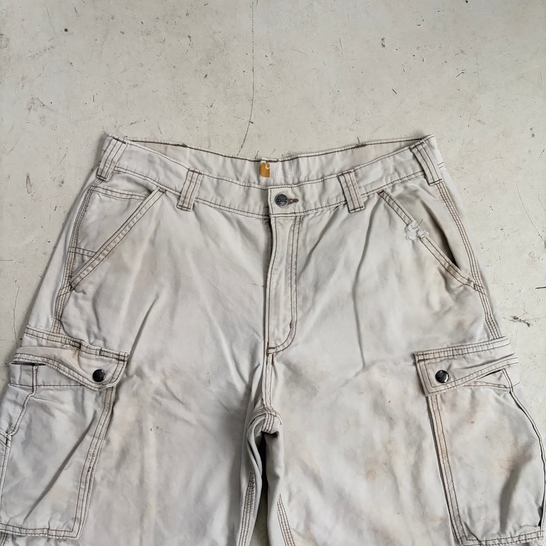 칼하트 빈티지 카고 워크 반바지 36 상품이미지2