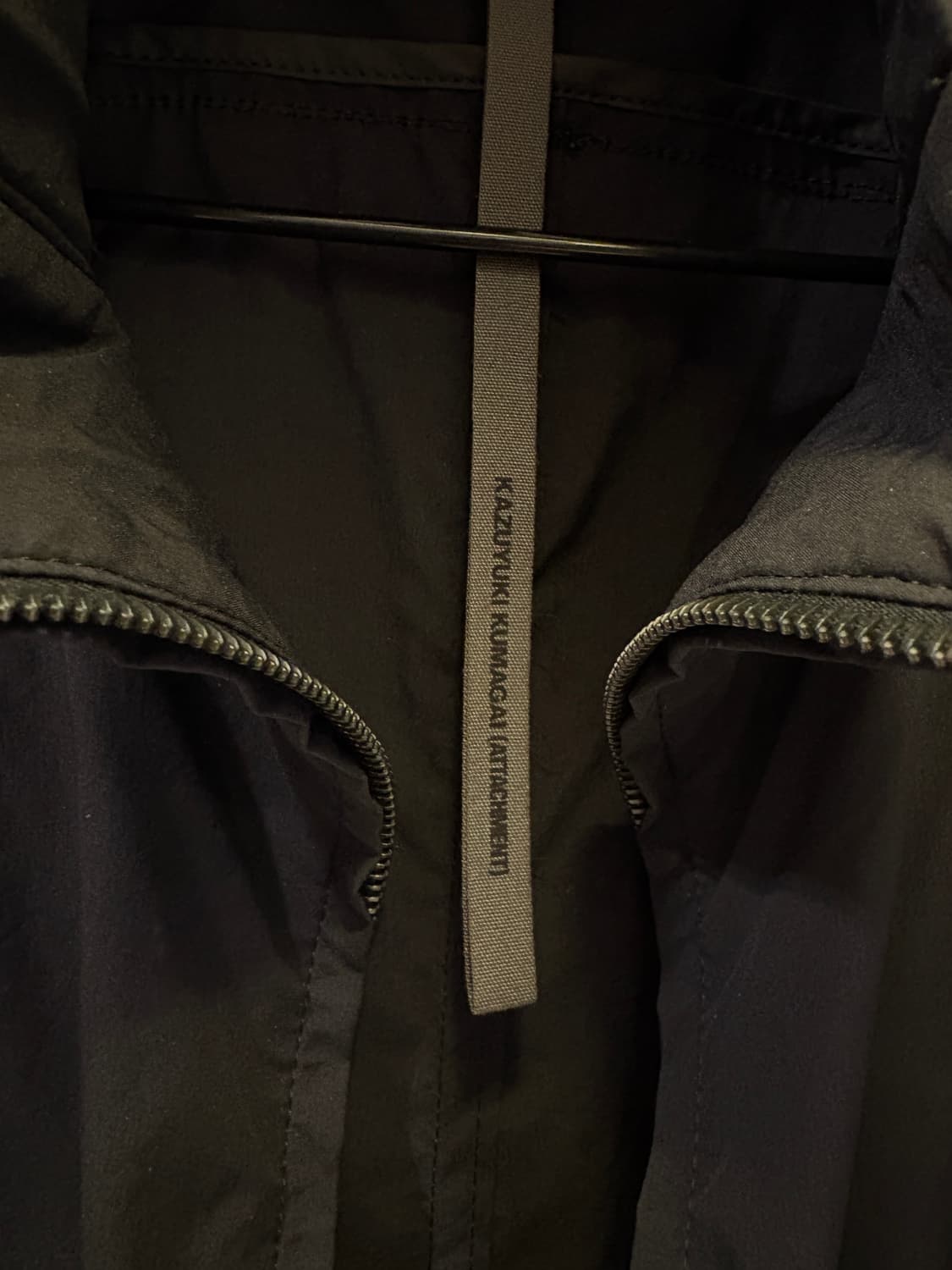 카즈유키 쿠마가이 나일론 집업 블루종 상품이미지3