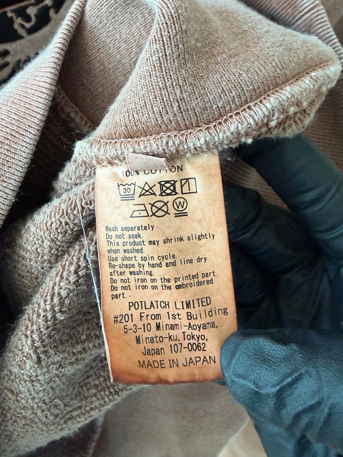 18FW 카브엠트 GLOBAL HEAVY HOODY 상품이미지6