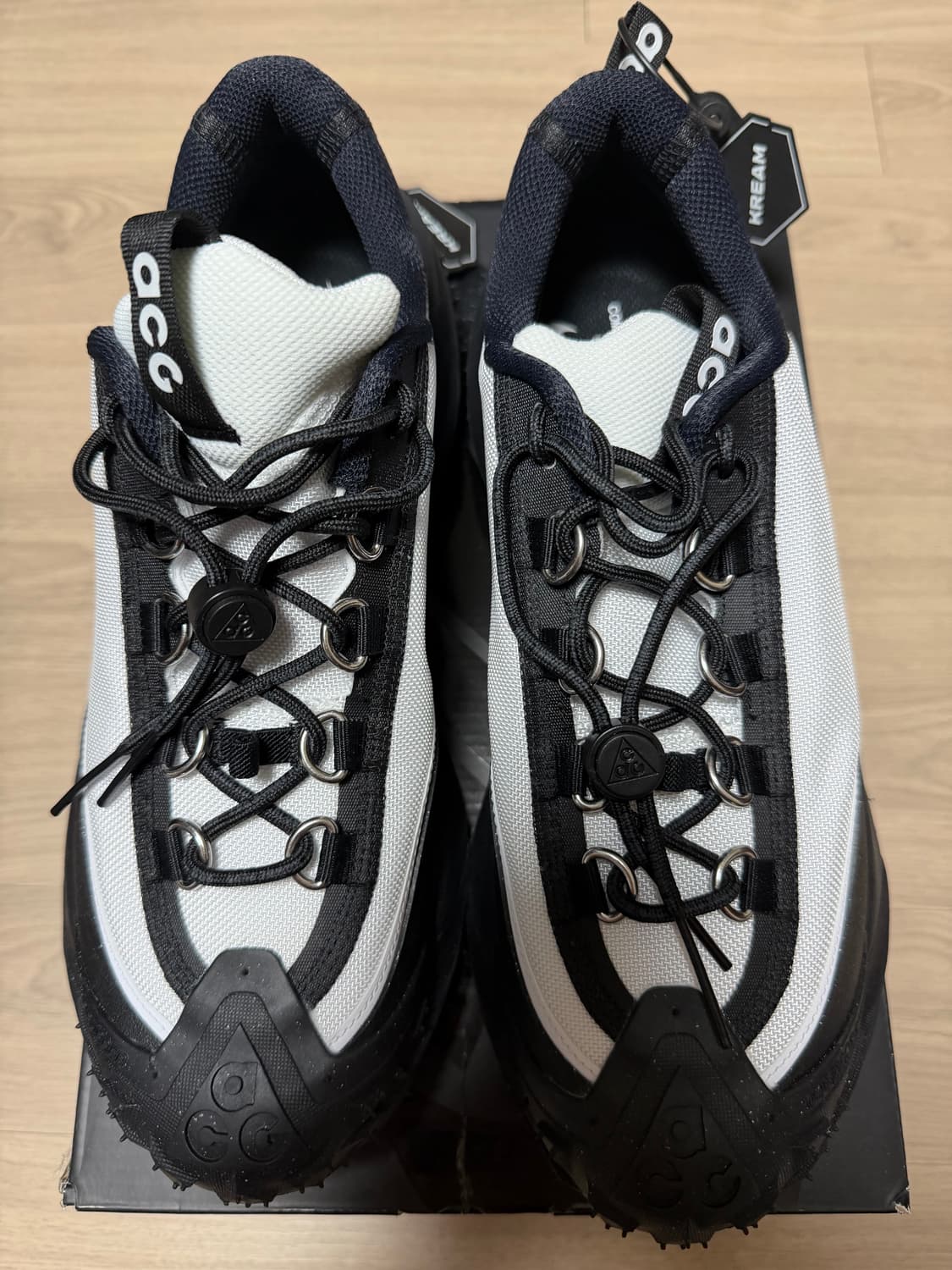 나이키 x 꼼데가르송 옴므 플러스 ACG마운틴플라이 2블랙화이트  상품이미지3