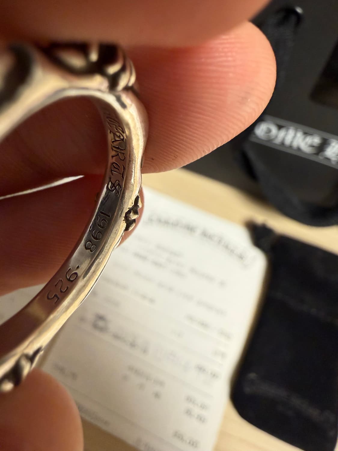 [us11.5] 크롬하츠 sbt링 반지 상품이미지4