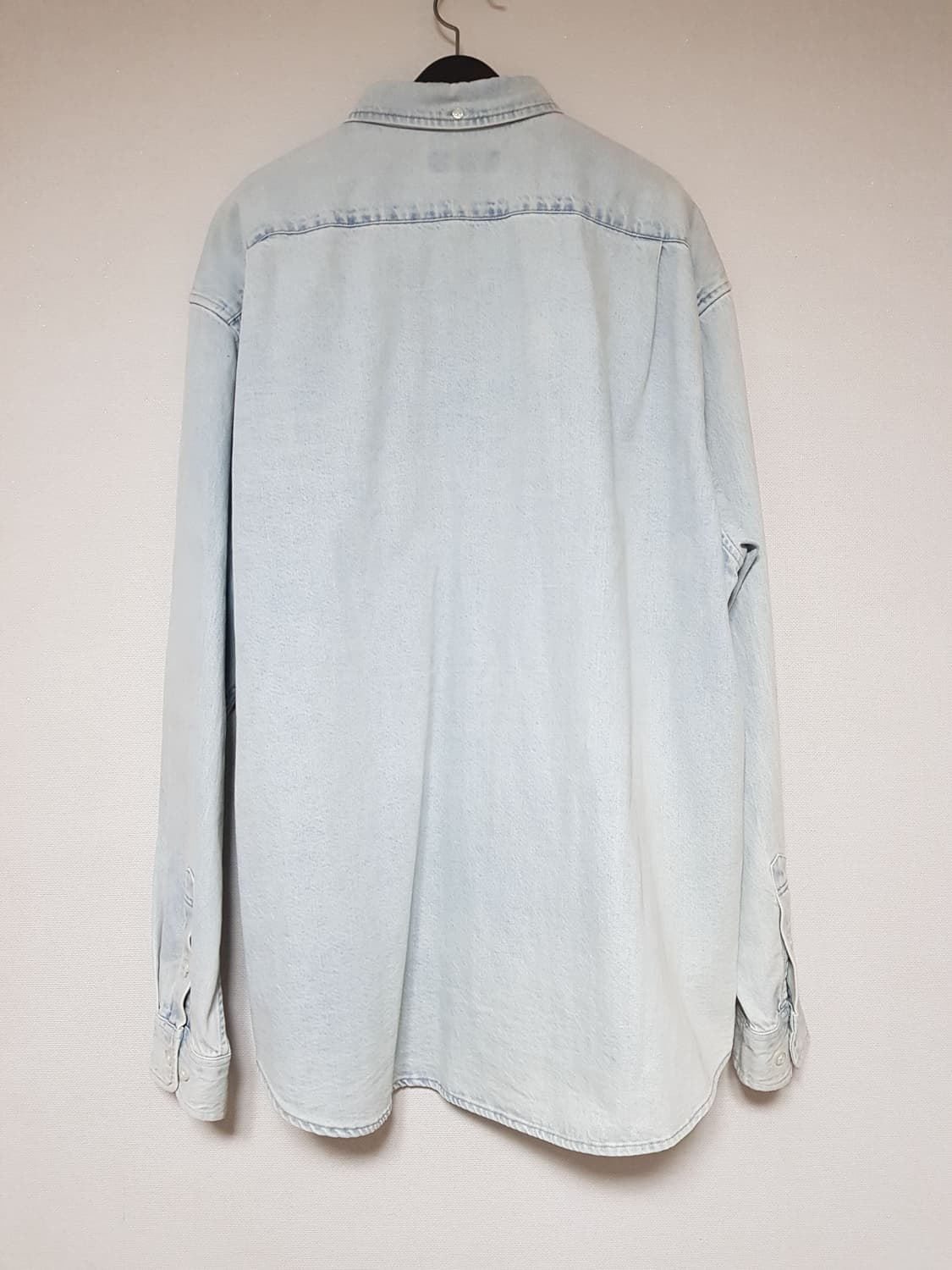 슈프림 스몰 박스 셔츠 연청 워시드 블루 24SS 상품이미지3