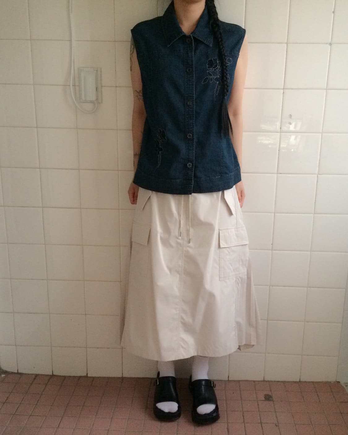 Patch point vest 상품이미지1