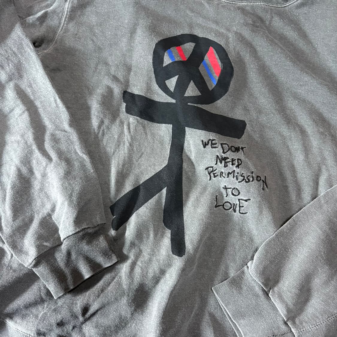 쟈딕앤볼테르 피그먼트 워싱 롱슬리브 XL 상품이미지2