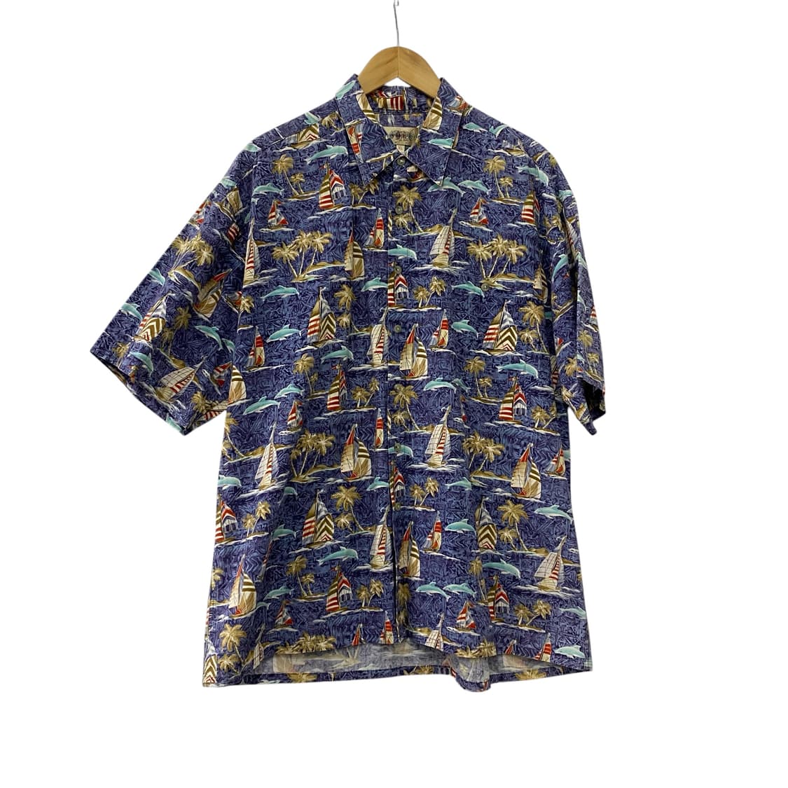 CAMPIA 패턴 반팔셔츠(XL) 상품이미지1