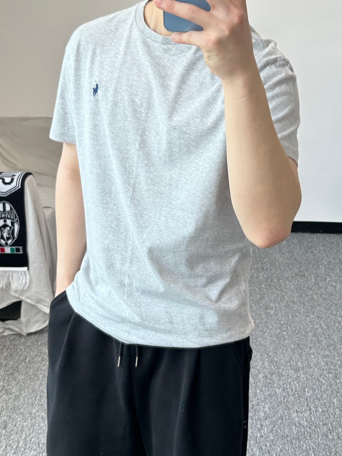 폴로 랄프로렌 그레이 반팔티셔츠 상품이미지8