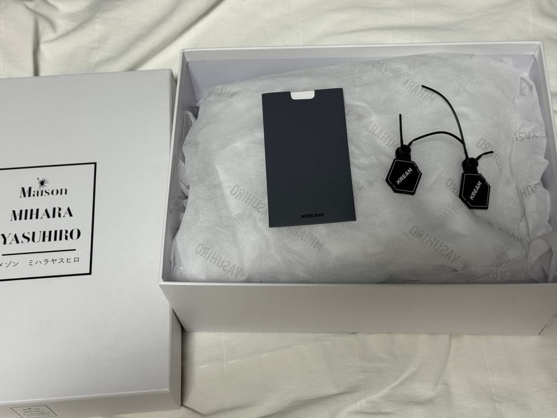 메종 미하라 야스히로 피터슨 OG 솔 캔버스 로우 44사이즈 상품이미지7