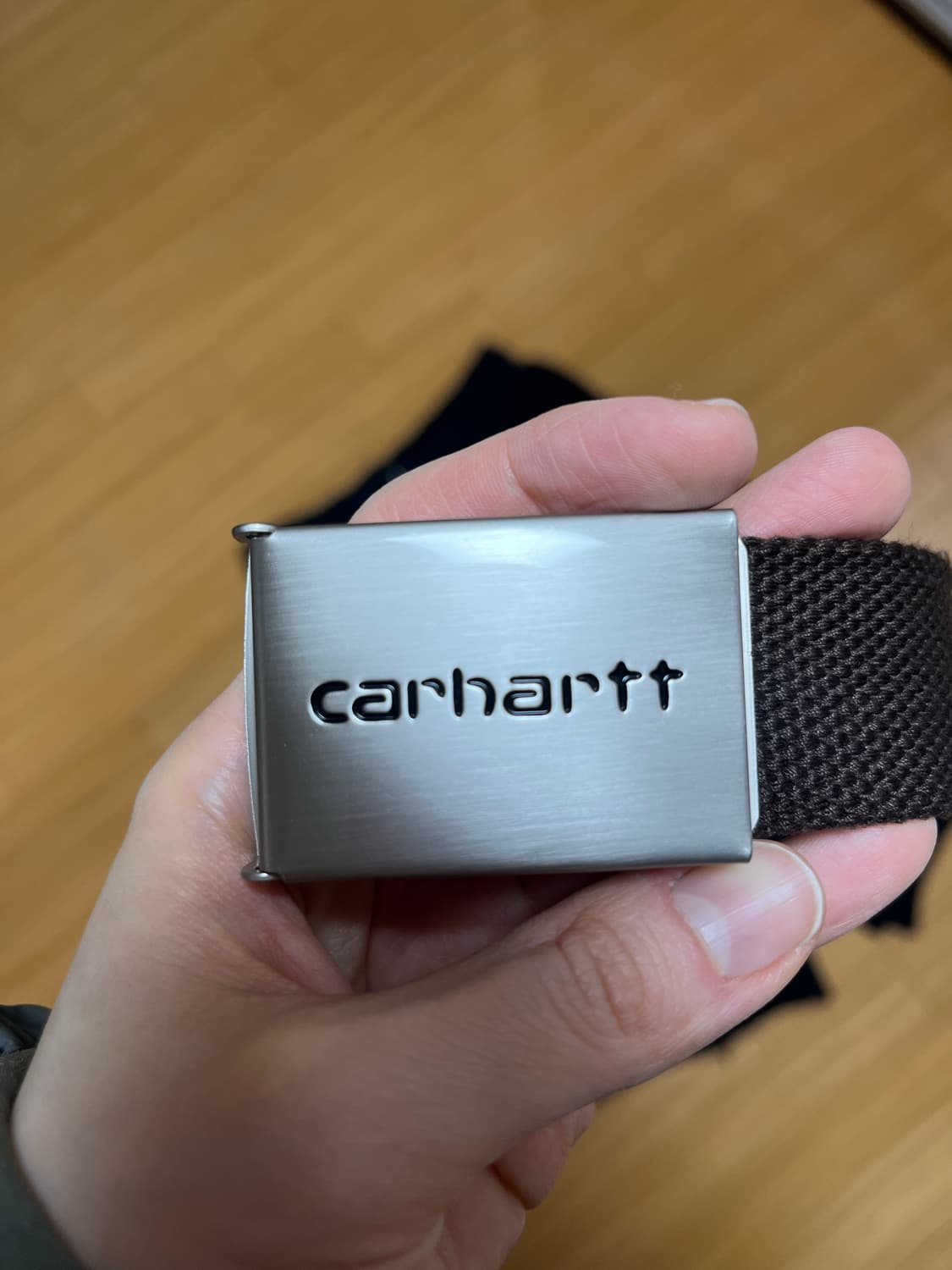 칼하트윕 벨트 브라운 상품이미지1