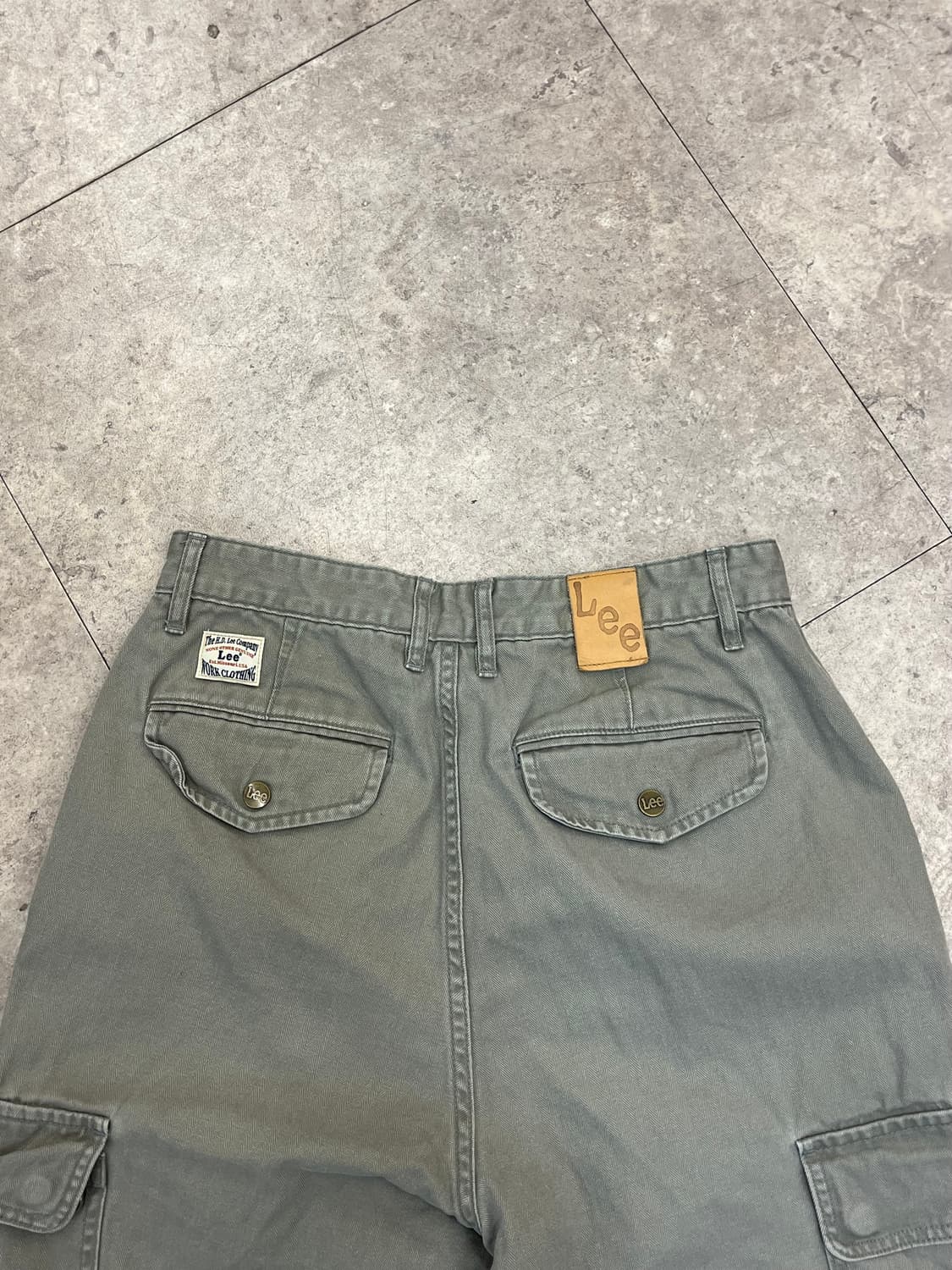 리 카고 팬츠 그레이 28 #csz2537  상품이미지8