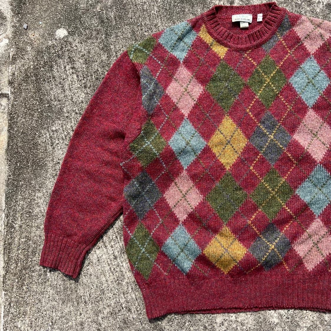 70’s Made in Ireland L.L. Bean 울 스웨터 상품이미지4