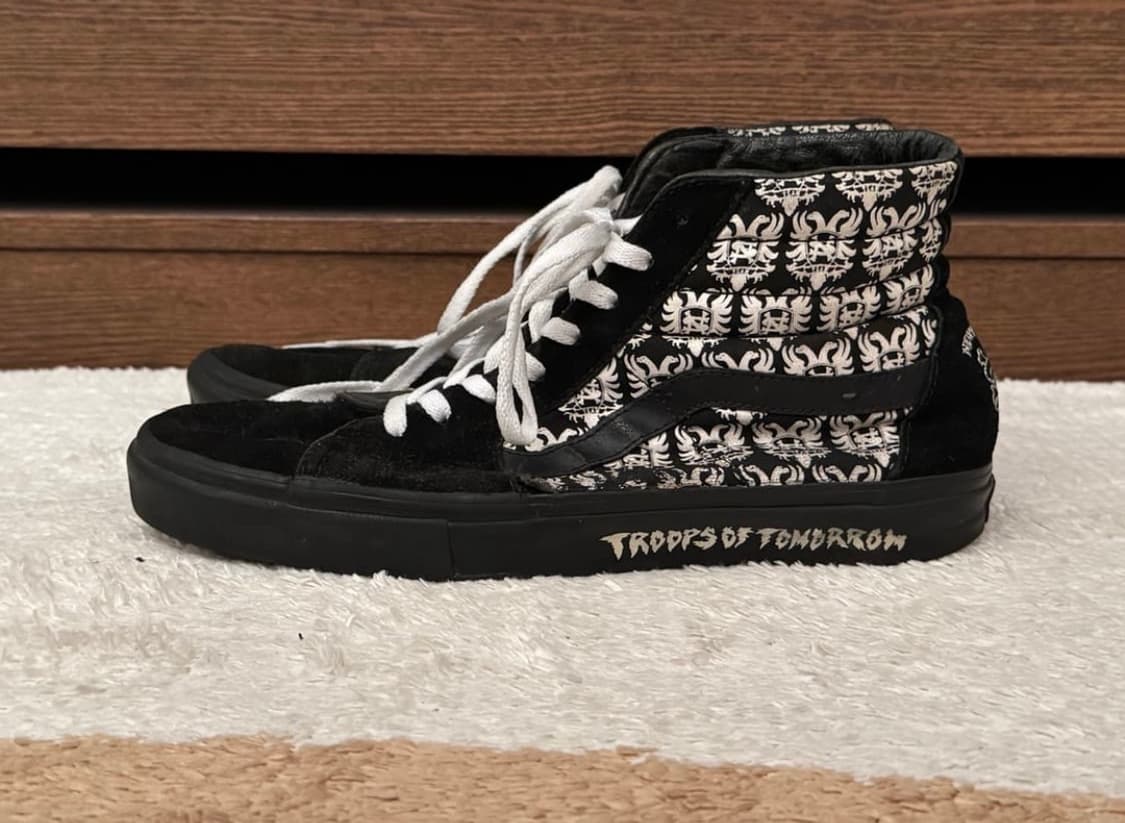 반스 슈프림 네이버후드 콜라보 스케이트하이 상품이미지1