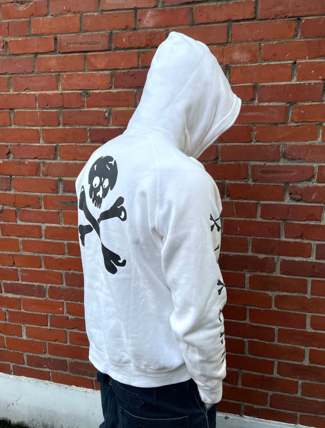 더블탭스 스컬 후드티 상품이미지9