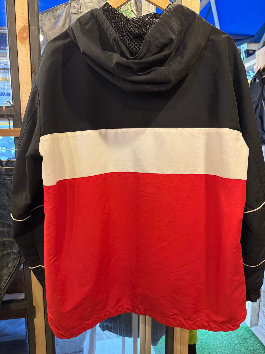 NBA 시카고 불스 컬러블록 후드 아노락 상품이미지5