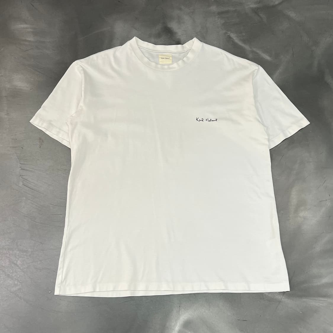  칼 헬무트 로고 반팔티 y16147 상품이미지1