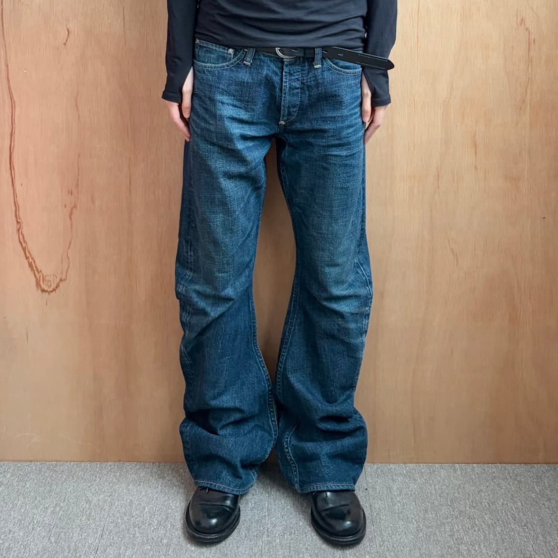 wjk 바나나 데님 팬츠 상품이미지1