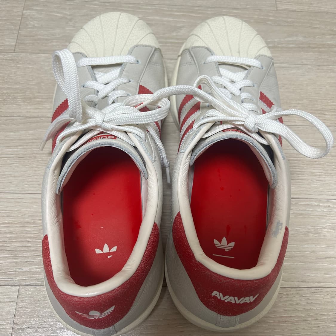 (285) 아디다스 아바바브 슈퍼스타 크리스탈 화이트 서플라이어 상품이미지3