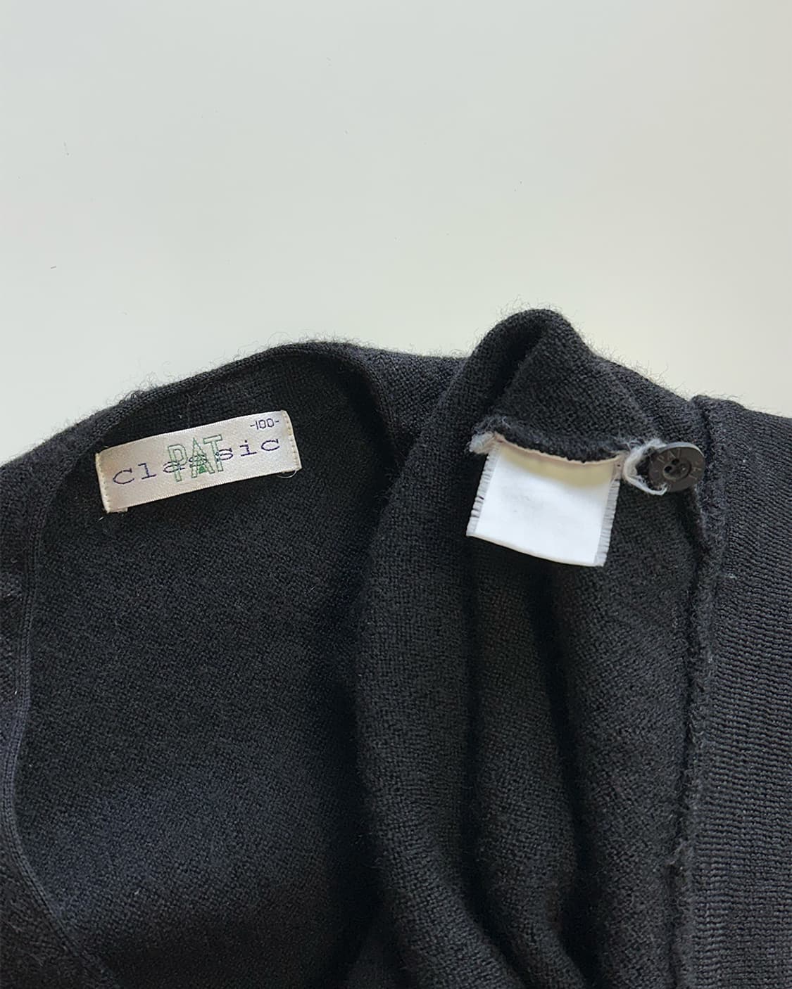 피에이티 코뿔소 가디건 블랙 상품이미지3