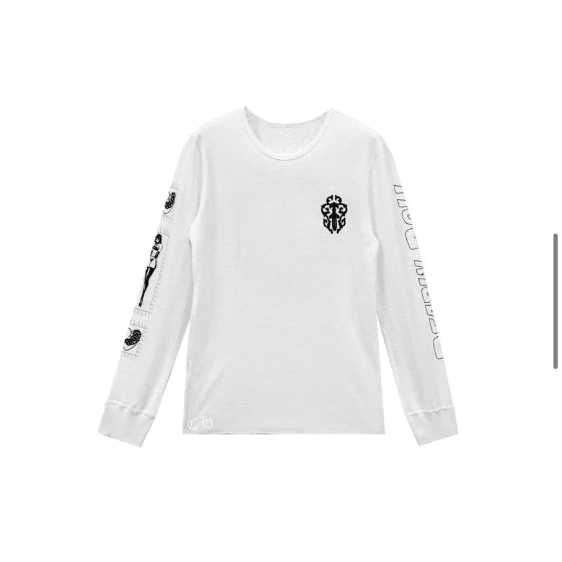 [새상품]크롬하츠 데들리돌 롱 티 상품이미지2