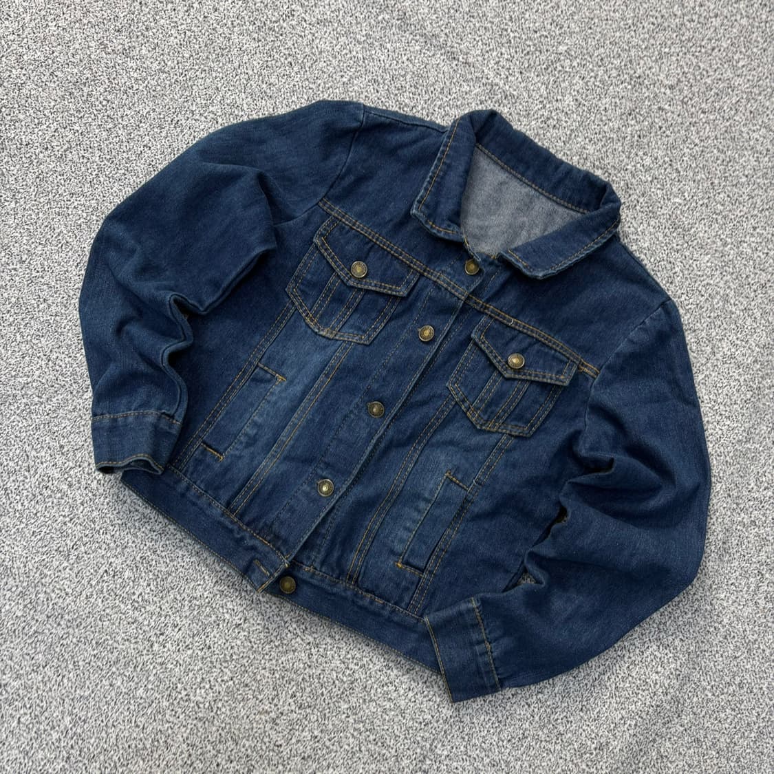 실측확인 빈티지 청자켓 데님 자켓 0323J 상품이미지1