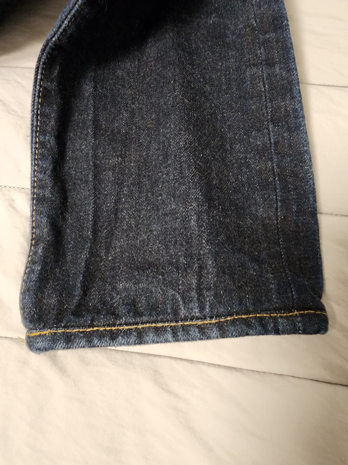 (30x30)더블알엘 슬림핏 셀비지 데님 상품이미지6