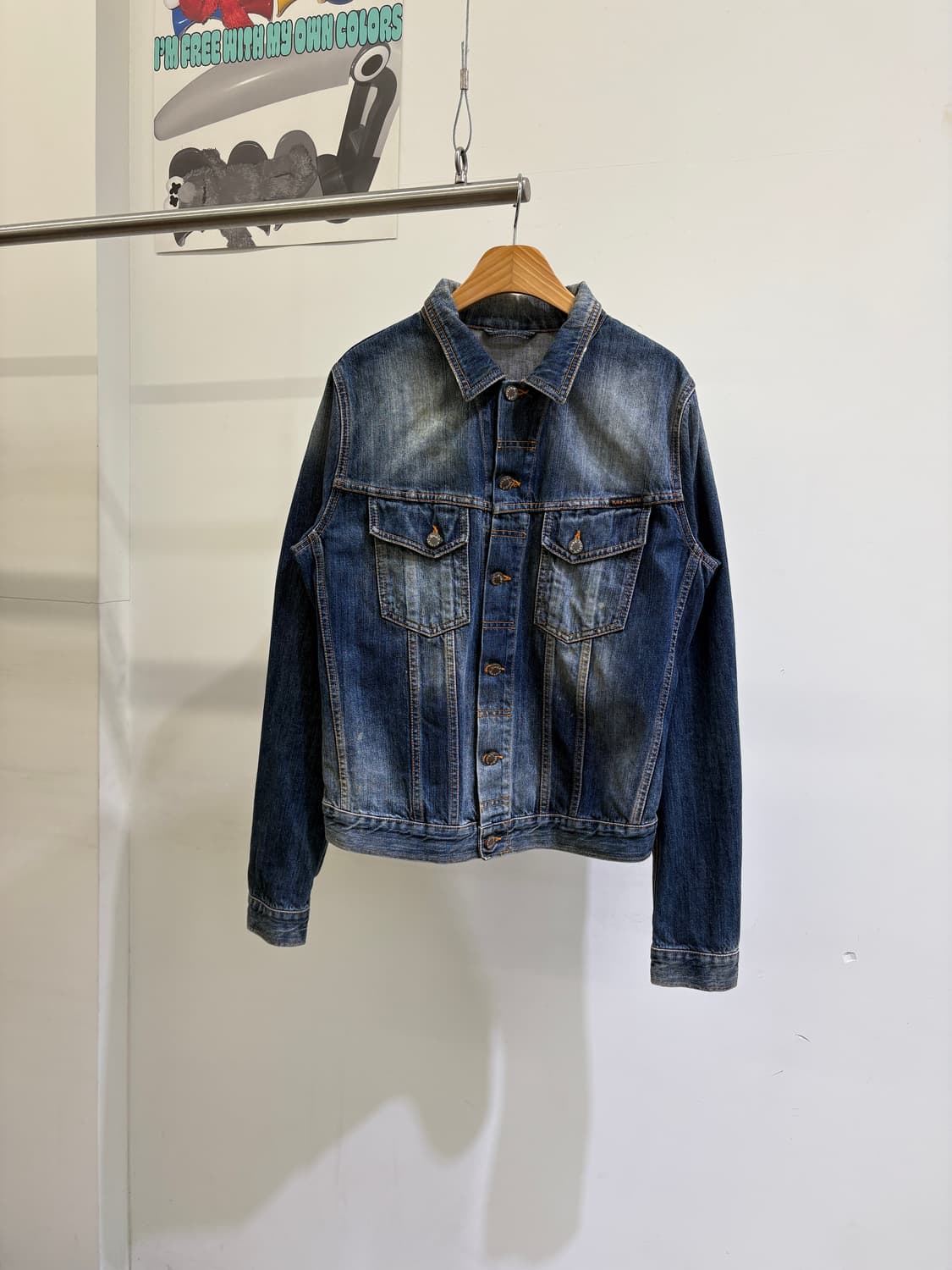 NUDIEJEANS (Made in Italy) 데님자켓 상품이미지1