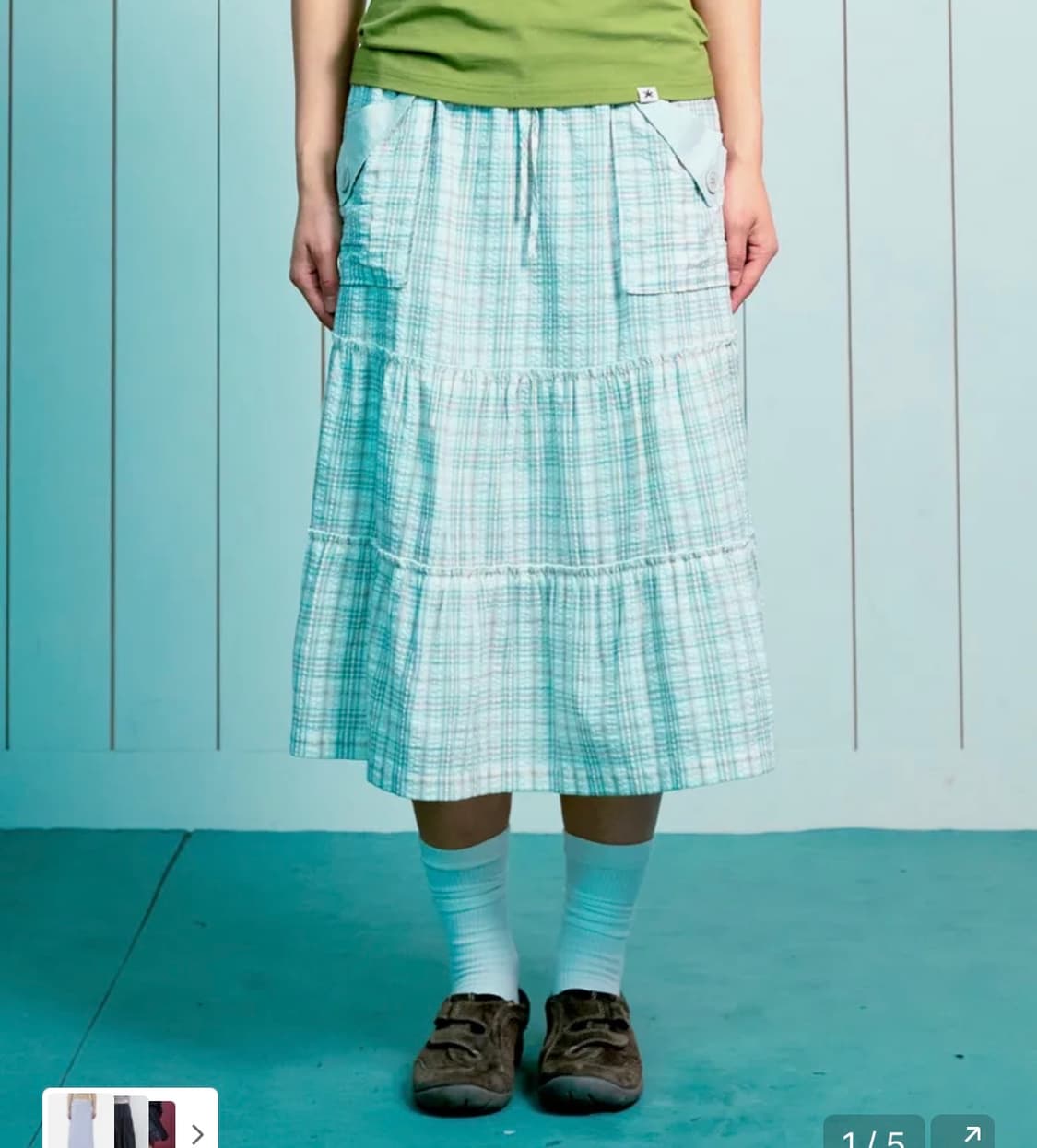 더콜디 더콜디스트모먼트 스커트 치마 상품이미지1