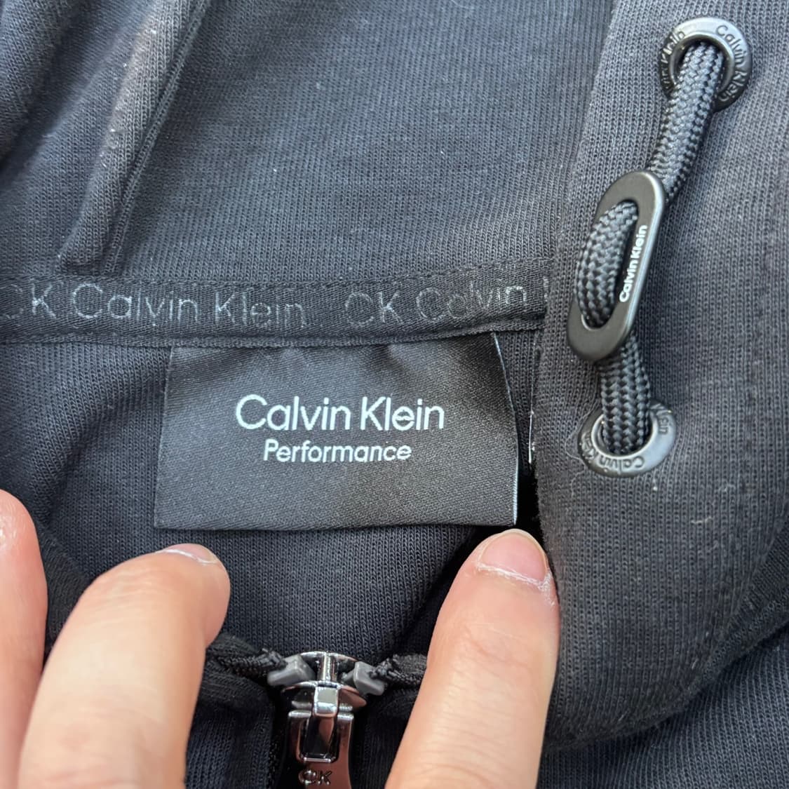 L 캘빈클라인 남성 후드 집업 자켓 0421E 상품이미지3