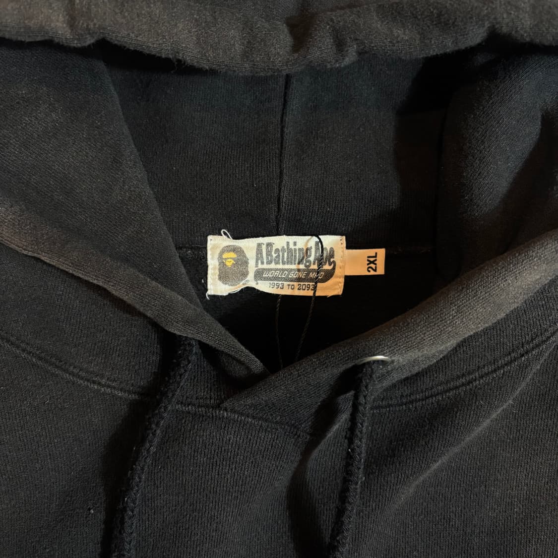 베이프 A BATHING APE 슬리브 로고 풀오버 후드 상품이미지5