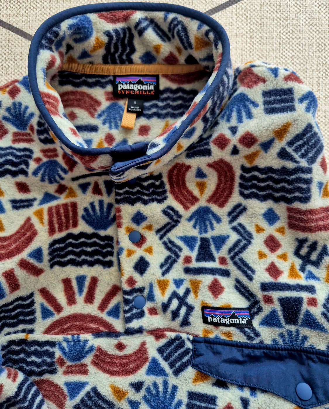 파타고니아 신칠라 스냅티 풀오버 L 상품이미지3