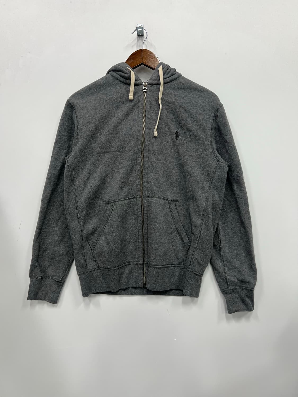 폴로 그레이 후드집업  상품이미지1