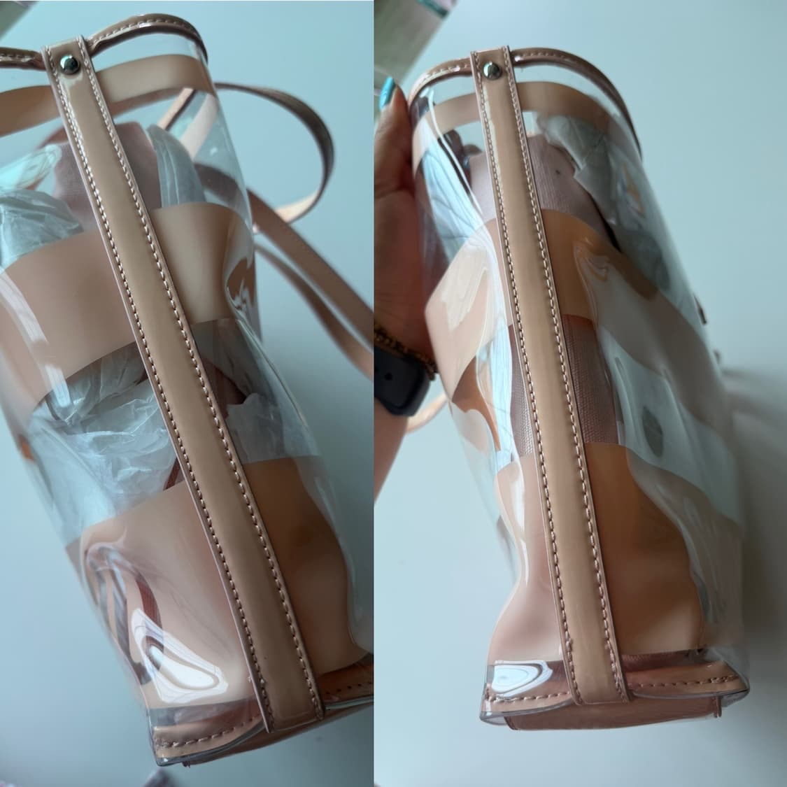 Love Moschino pvc 미사용 쇼퍼백 상품이미지9