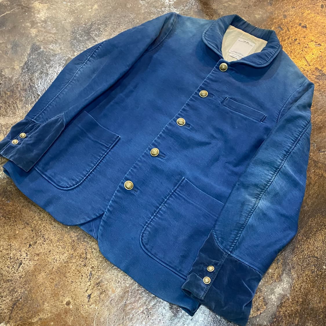 (3) Visvim 데님 블레이저 자켓 블루 상품이미지2