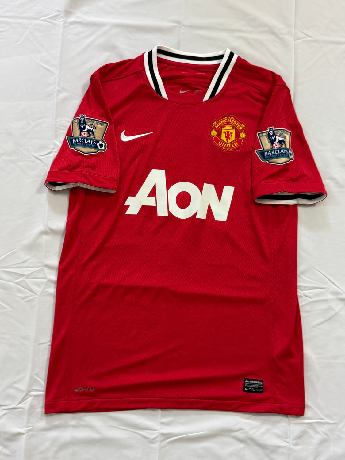 맨유 11/12 박지성 유니폼 해외M 상품이미지2