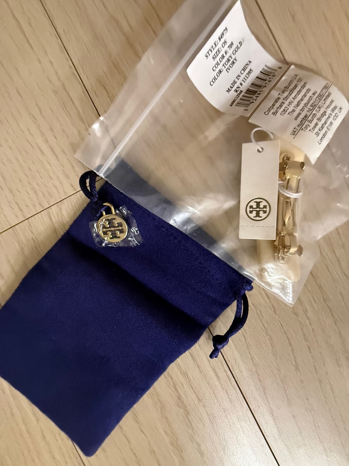 토리버치 헤어핀 새상품 상품이미지3