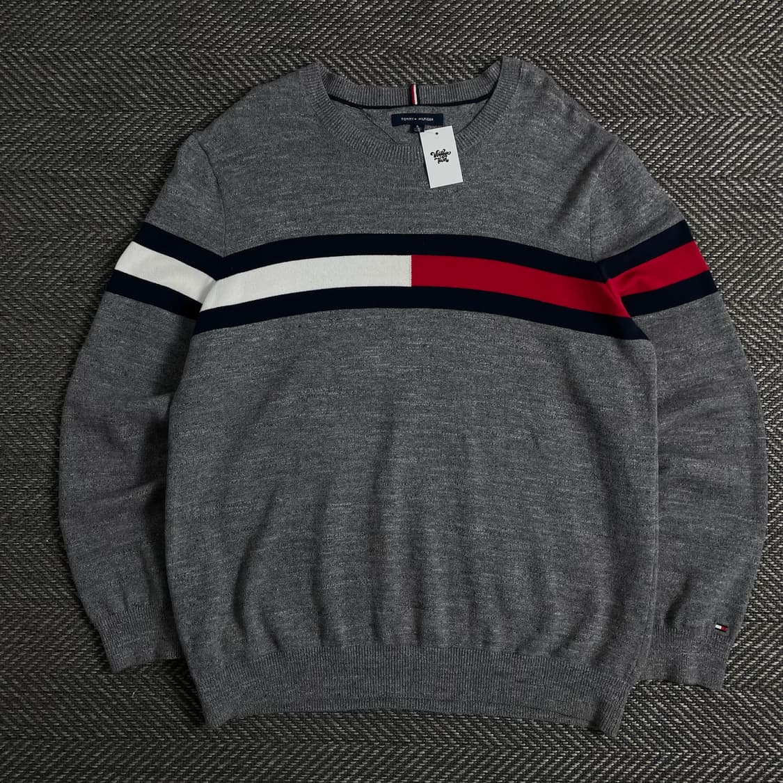 타미힐피거 빅로고 박시핏 디테일 니트o 3481 상품이미지1