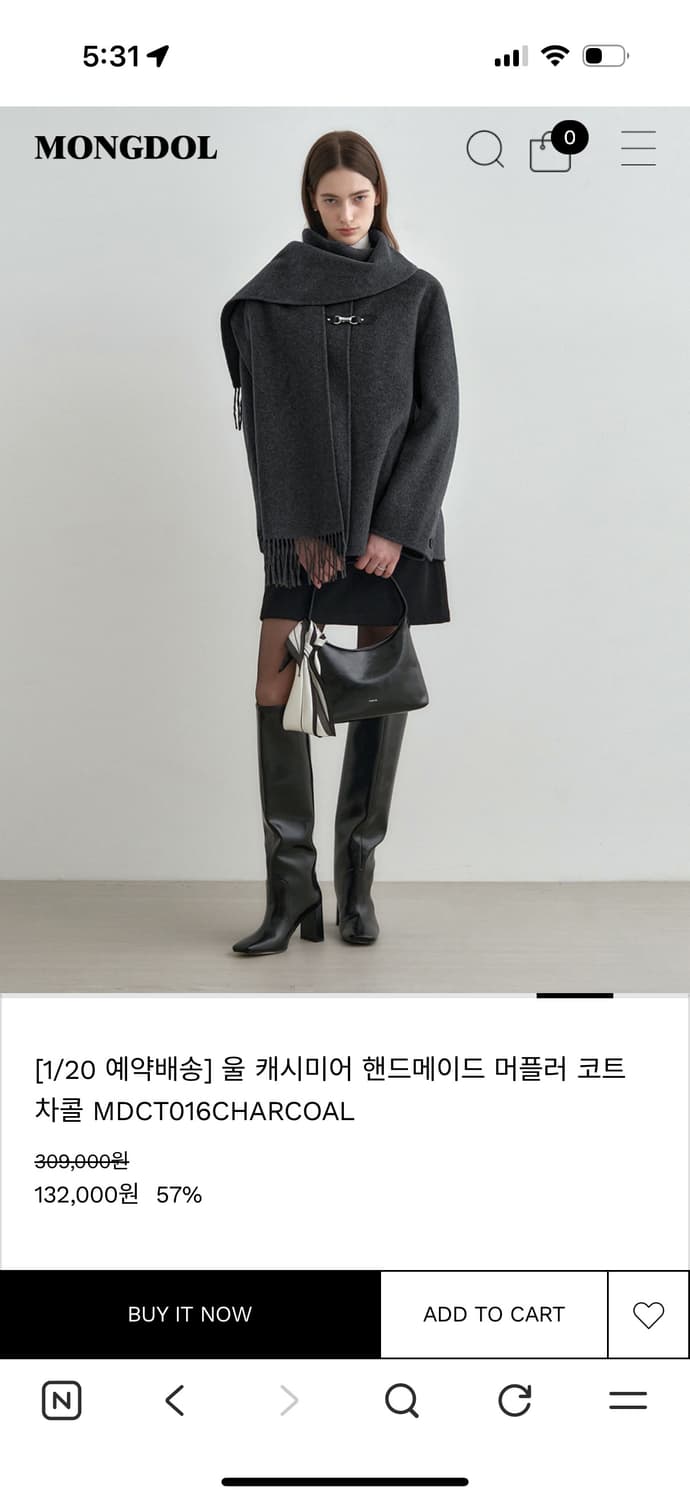 찰스앤키스 루이스 니하이 롱부츠 블랙 상품이미지6