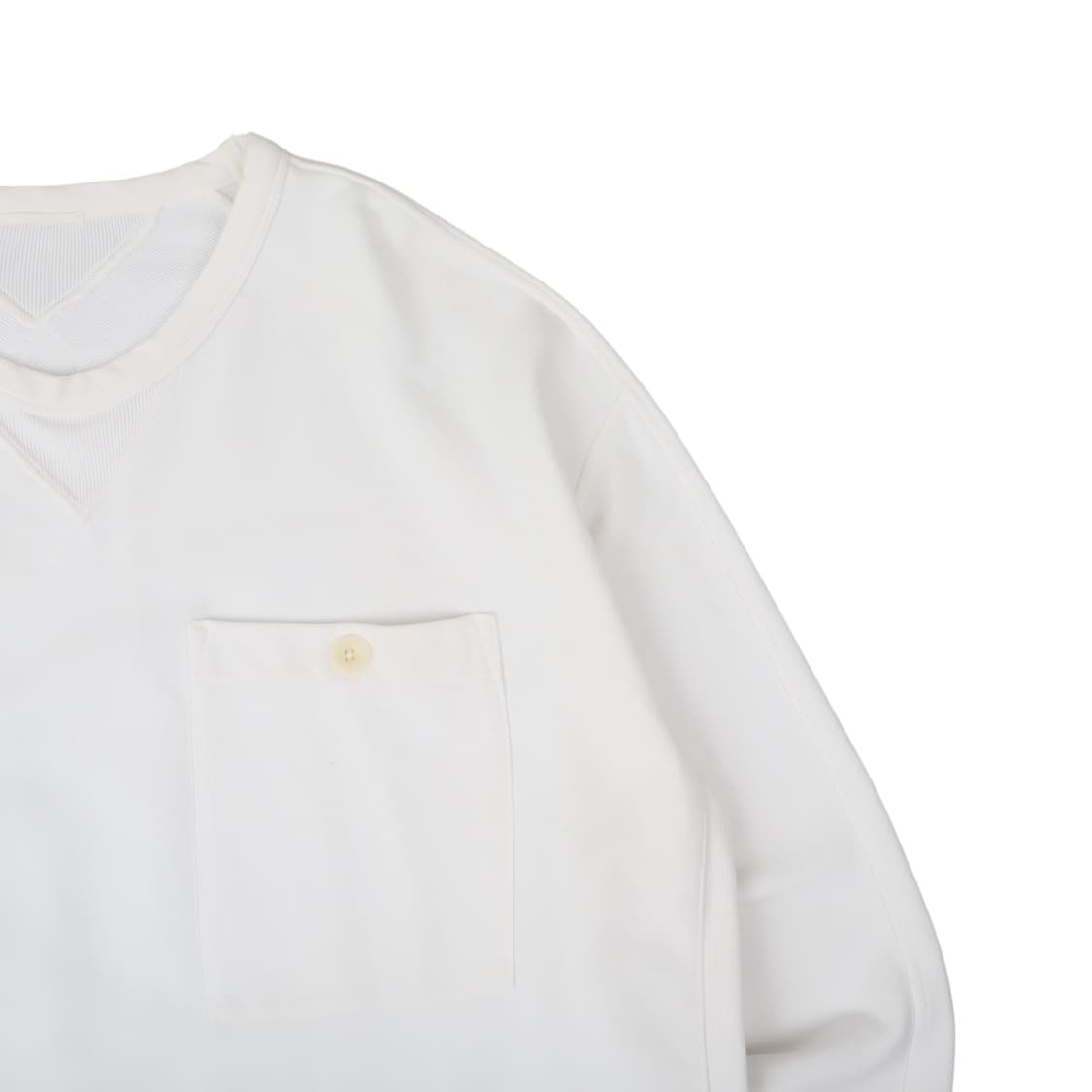 Ten C 텐씨 화이트 포켓 스웻셔츠 상품이미지3