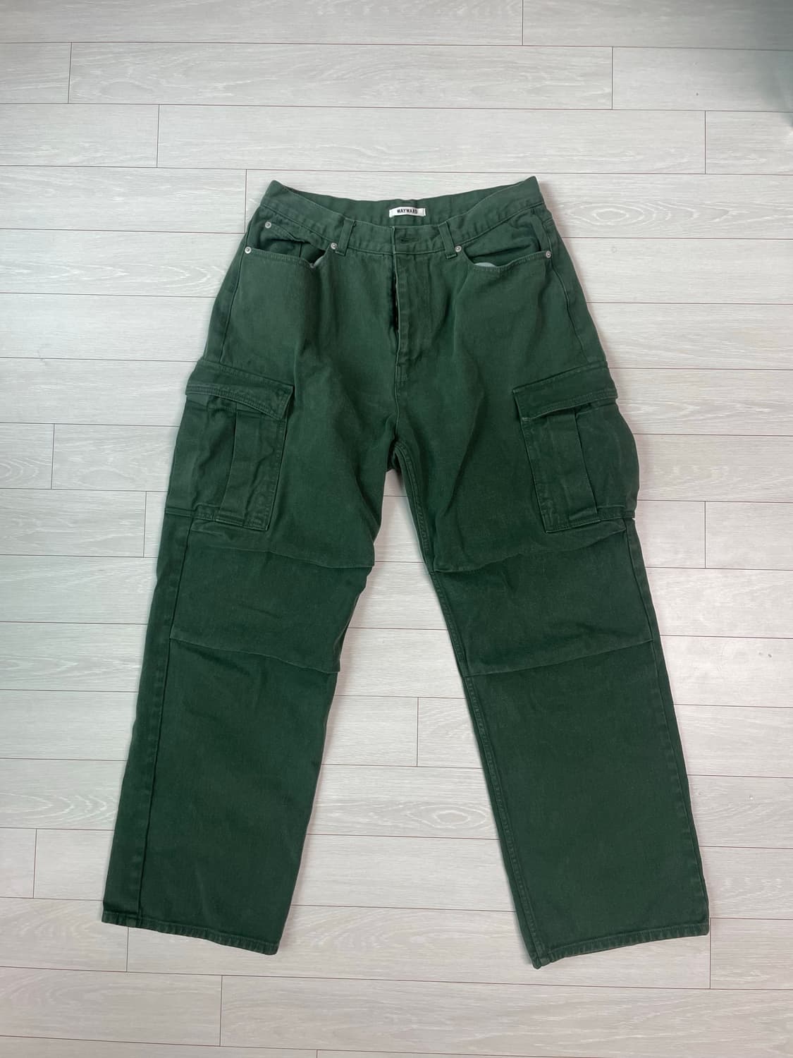 더블 포켓 와이드 카고 팬츠 상품이미지1