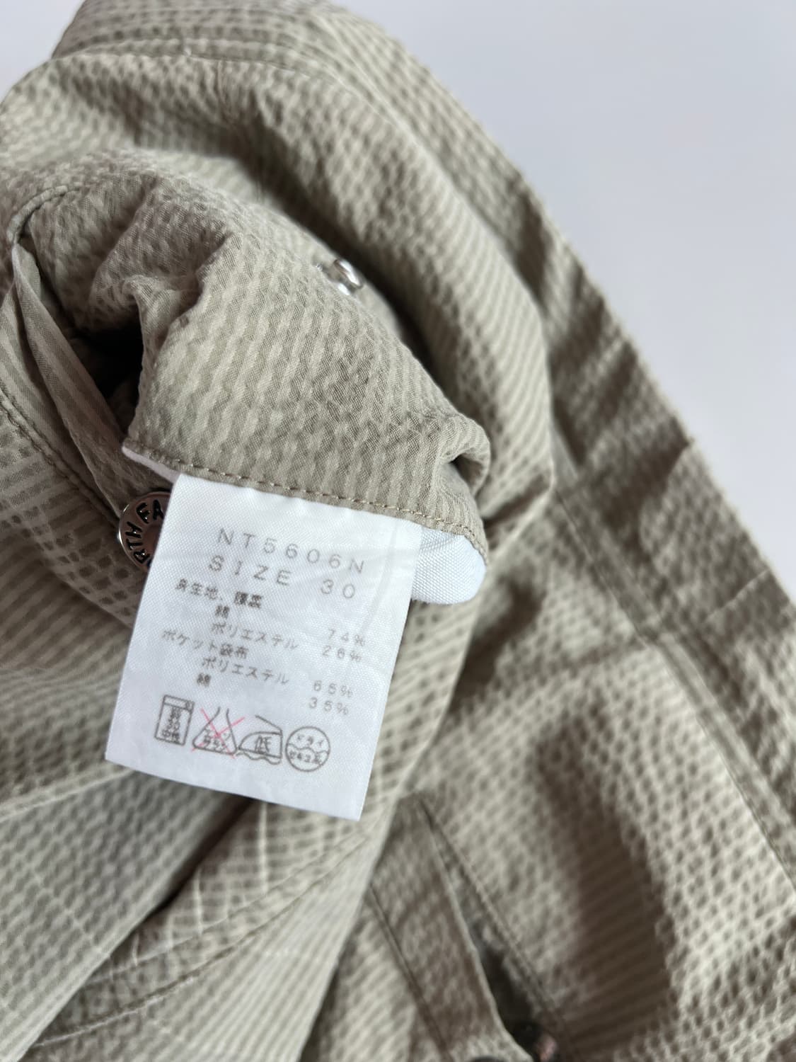 THE NORTH FACE PURPLE LABEL 시어서커 팬츠 30 상품이미지4