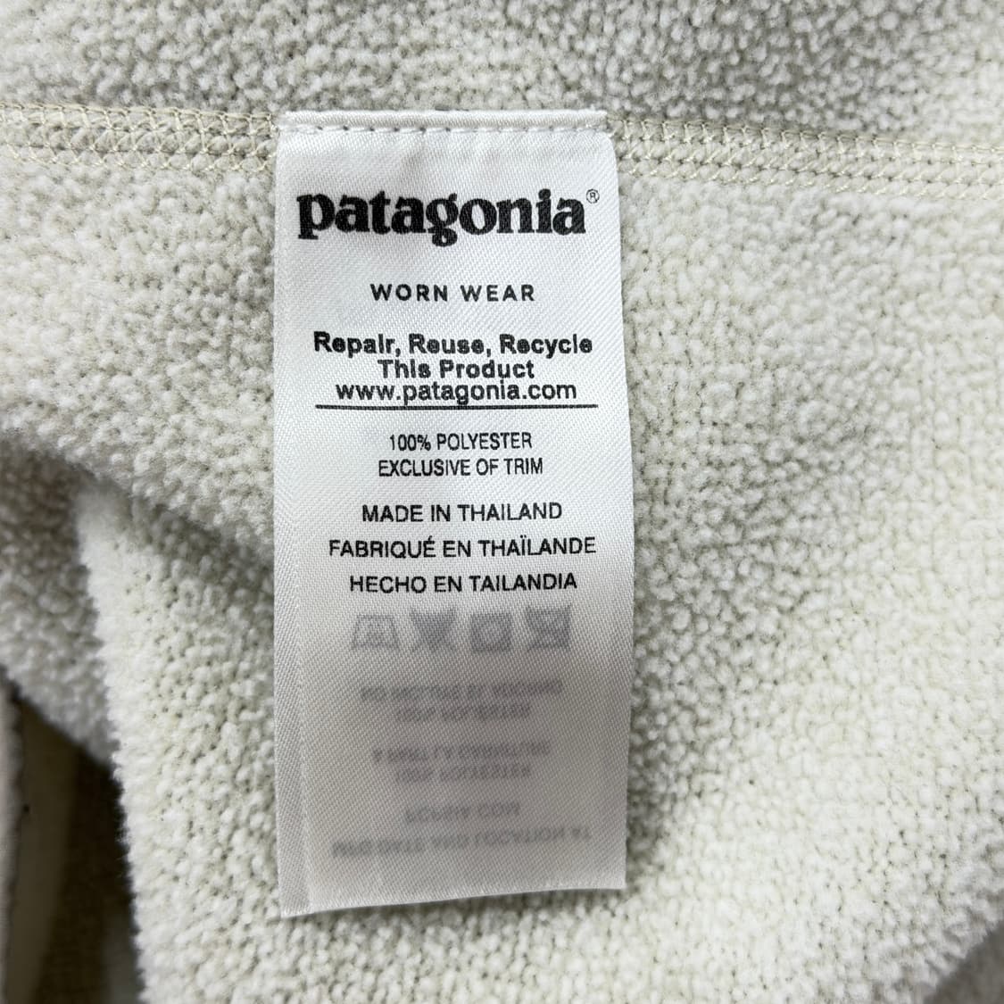 파타고니아 우먼 스냅티 버튼 플리스 신칠라 M 상품이미지5