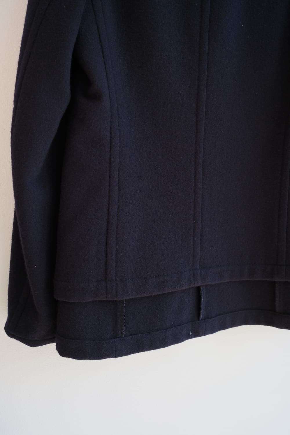 Puff collar layered wool coat 상품이미지9