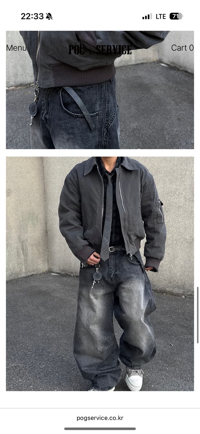 포그서비스 A2 Cotton Bomber 상품이미지2